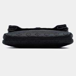 Pre Owned Louis Vuitton Black Monogram Pochette Altair