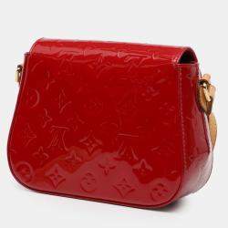 Pre Owned Louis Vuitton Bellflower PM Monogram Vernis Leather Crossbody Bag