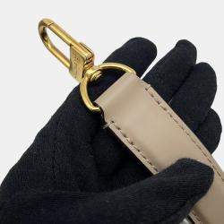 Pre Owned Louis Vuitton Neonoe MM Tourterelle Creme Bicolor Monogram Empreinte Leather Shoulder Bag