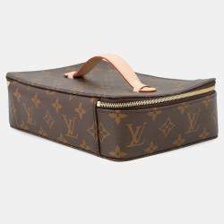 Pre Owned Louis Vuitton Nice Truth Bijoux Brown Monogram