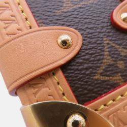 Pre Owned Louis Vuitton Side Trunk Brown Monogram PM
