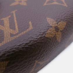Pre Owned Louis Vuitton Side Trunk Brown Monogram PM