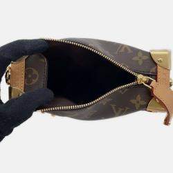 Pre Owned Louis Vuitton Side Trunk Brown Monogram PM