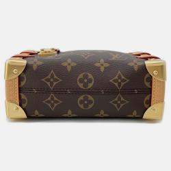 Pre Owned Louis Vuitton Side Trunk Brown Monogram PM