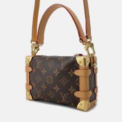 Pre Owned Louis Vuitton Side Trunk Brown Monogram PM