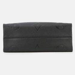 Pre Owned Louis Vuitton Onthego Noir Monogram Empreinte Leather GM Tote
