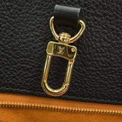 Pre Owned Louis Vuitton Onthego Noir Monogram Empreinte Leather GM Tote