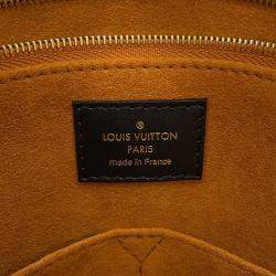 Pre Owned Louis Vuitton Onthego Noir Monogram Empreinte Leather GM Tote