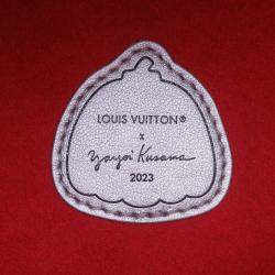 Pre Owned Louis Vuitton X Yayoi Kusama Lvxyk Pumpkin Silver Monogram Yayoi Kusama