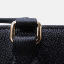Pre Owned Louis Vuitton Onthego Noir/Beige Bicolor Monogram Empreinte Leather MM Bag