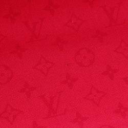 Pre Owned Louis Vuitton Onthego Red Monogram Giant Lv Crafty Size GM