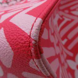 Pre Owned Louis Vuitton Onthego Red Monogram Giant Lv Crafty Size GM