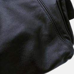Pre Owned Louis Vuitton Carryall Cargo Vibe Noir Lamb Leather Size PM