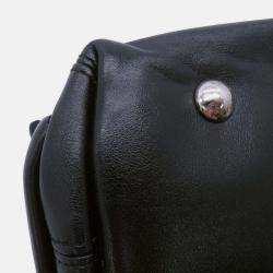 Pre Owned Louis Vuitton Carryall Cargo Vibe Noir Lamb Leather Size PM