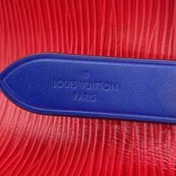 Pre Owned Louis Vuitton Neonoe Coquelicot/Blue Epi Leather