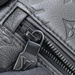 Pre Owned Louis Vuitton Discovery Bumbag Noir Monogram Shadow Size PM