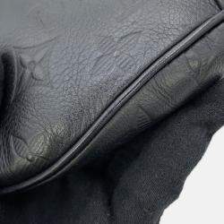 Pre Owned Louis Vuitton Discovery Bumbag Noir Monogram Shadow Size PM