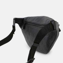Pre Owned Louis Vuitton Discovery Bumbag Noir Monogram Shadow Size PM