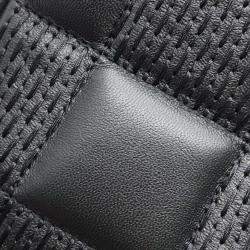 Pre Owned Louis Vuitton Troca Noir Damier Quilt Leather Size MM