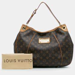 Pre Owned Louis Vuitton Brown Monogram Galliera PM