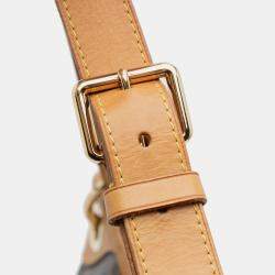 Pre Owned Louis Vuitton Brown Monogram Galliera PM