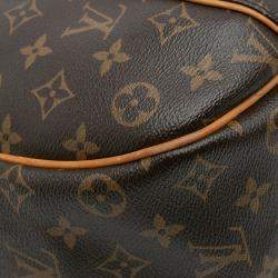 Pre Owned Louis Vuitton Brown Monogram Galliera PM