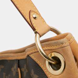 Pre Owned Louis Vuitton Brown Monogram Galliera PM