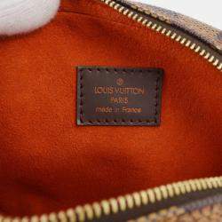 Pre Owned Louis Vuitton Damier Pochette Ipanema Shoulder Bag