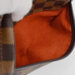 Pre Owned Louis Vuitton Damier Pochette Ipanema Shoulder Bag