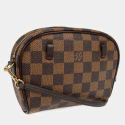 Pre Owned Louis Vuitton Damier Pochette Ipanema Shoulder Bag