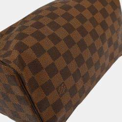 Pre Owned Louis Vuitton Damier Speedy 25 Handbag