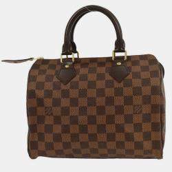Pre Owned Louis Vuitton Damier Speedy 25 Handbag