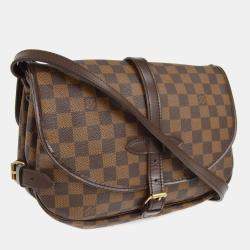 Pre Owned Louis Vuitton Damier Saumur 30 Messenger Shoulder Bag