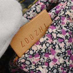 Pre Owned Louis Vuitton Blue Monogram Denim Patchwork Speedy 30