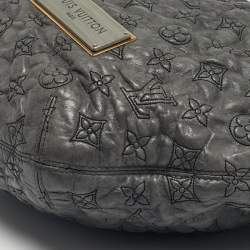 Pre Owned حقيبة لوي فيتون أوليمبي نيمبوس جلد مونوغرامي أنثريسيت GM