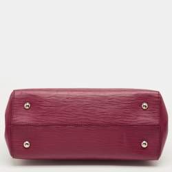 Pre Owned Louis Vuitton Fuchsia Epi Leather Marly MM Bag