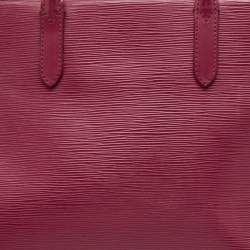 Pre Owned Louis Vuitton Fuchsia Epi Leather Marly MM Bag
