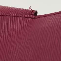 Pre Owned Louis Vuitton Fuchsia Epi Leather Marly MM Bag