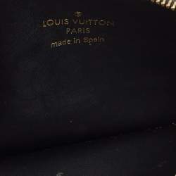 Pre Owned Louis Vuitton Black Empreinte Leather Josephine Wallet