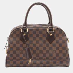 Pre Owned Louis Vuitton Brown Damier Ebene Duomo