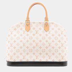 Pre Owned Louis Vuitton Brown Monogram Dune Alma GM