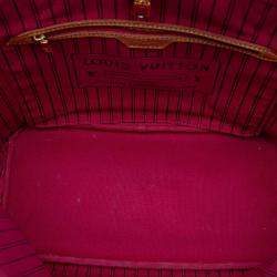 Pre Owned Louis Vuitton Brown Monogram Neverfull MM