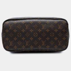 Pre Owned Louis Vuitton Brown Monogram Neverfull MM
