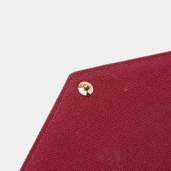 Pre Owned Louis Vuitton Brown Monogram Pochette Felicie