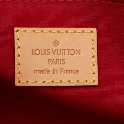 Pre Owned Louis Vuitton Pomme D'Amour Monogram Vernis Roxbury Drive Bag