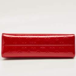 Pre Owned Louis Vuitton Pomme D'Amour Monogram Vernis Roxbury Drive Bag