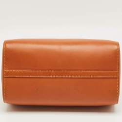 Pre Owned Louis Vuitton Caramel Nomade Leather Speedy 30 Bag
