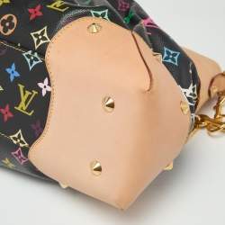 Pre Owned Louis Vuitton Black Monogram Multicolore Canvas Judy GM Bag