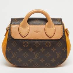 Pre Owned Louis Vuitton Safran Monogram Canvas Eden PM Bag