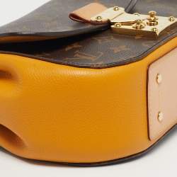 Pre Owned Louis Vuitton Safran Monogram Canvas Eden PM Bag